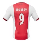 Nogometni Dresovi Ajax Amsterdam Brobbey 9 Dječji Domaći 2025-26 Kratkih Rukava
